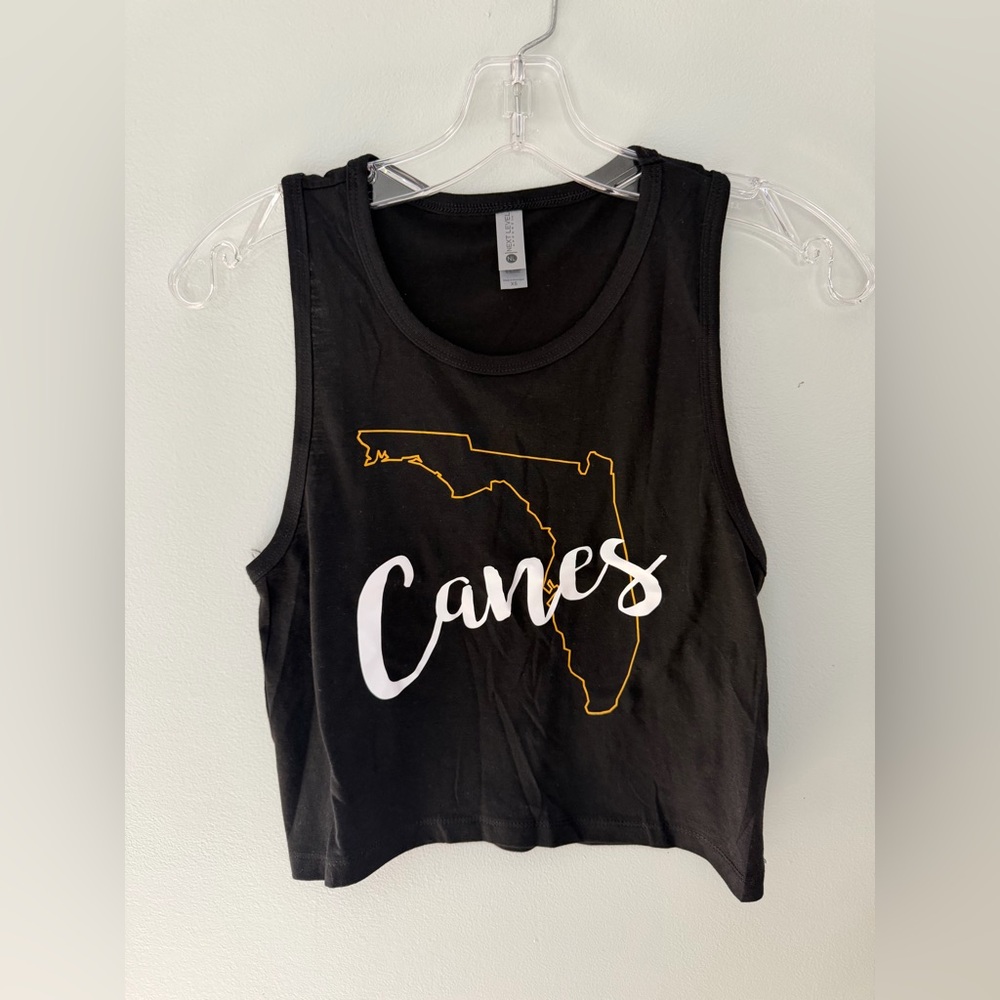 Next Level Apparel Black CANES Tank Top